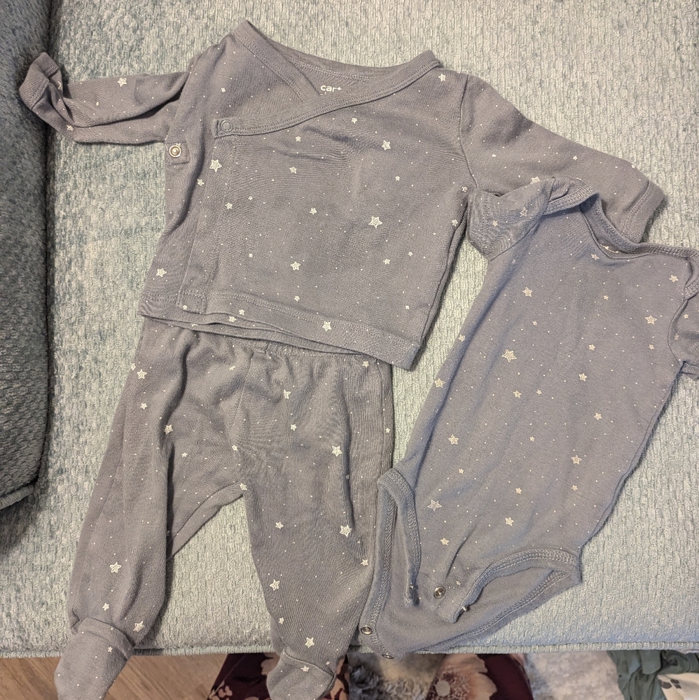 Boys Stars Wrap Set